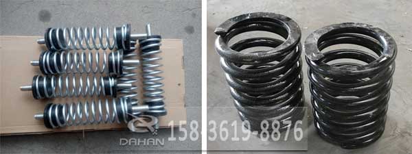 鋼絲壓彈簧：是由鋼絲制成形狀有：圓柱形于圓錐形兩種。